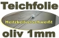 Mobile Preview: Teichfolie Oliv 3 x 5 Meter Stärke 1mm