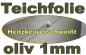 Preview: Teichfolie Oliv 2 x 4 Meter Stärke 1mm