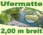 Preview: Ufermatte Breite 2,00 Meter