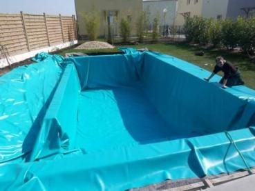 Preview: Teichfolie Blau 1,5mm 9 x 12 Meter