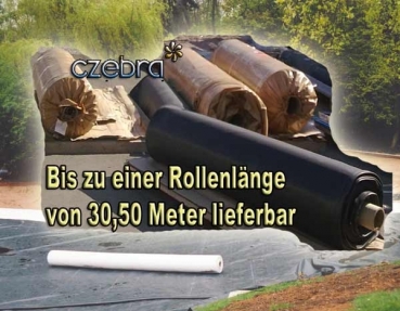 EPDM Kautschukfolie 1,52 mm  Rollenbreite 15,25 Meter  Preis/m²