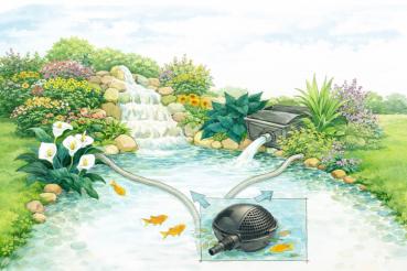PondoMax Eco Standort Teichpumpe