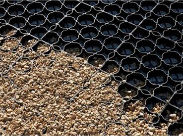 Rasengittersteine Kunststoff Einfahrt