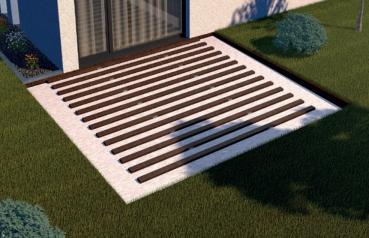 Terrassendielen Unterkonstruktion Verbaut