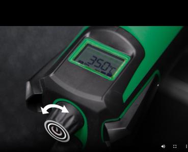 Teichfolie schweißen Handschweißgerät Triac AT