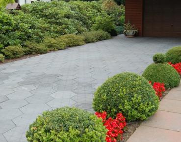 Waben Garaje Einfahrt