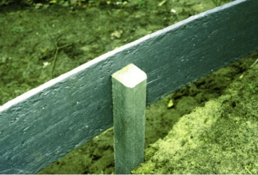 Randband befestigt
