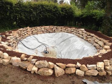 Teichfolie Sand 1,5mm  17 x 20 Meter