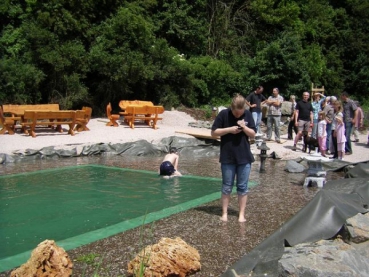 Preview: Teichfolie PVC Maigrün 1,5mm