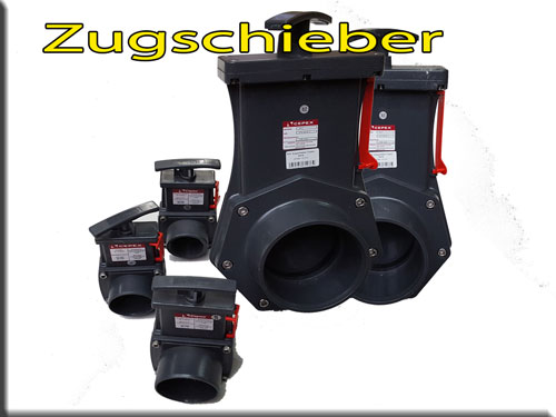 Zugschieber