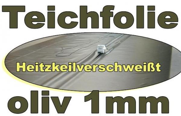 Teichfolie Oliv 2 x 3 Meter Stärke 1mm