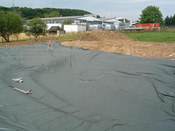 Teichfolie Oliv 2 x 3 Meter Stärke 1mm