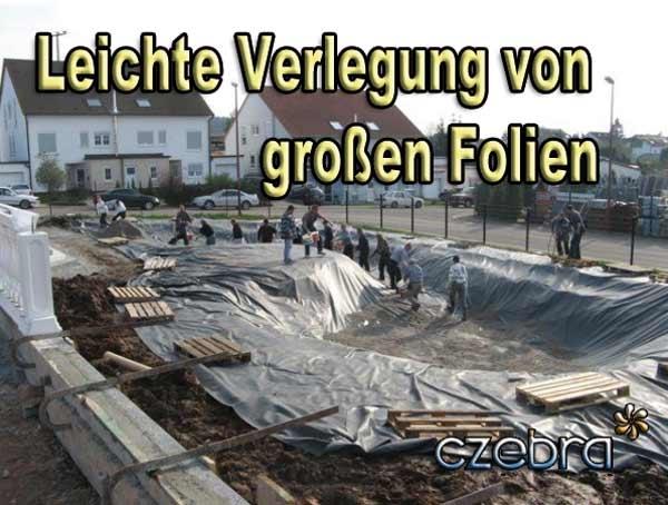 EPDM Kautschukfolie 1,02 mm  Rollenbreite 4,27 Meter  Preis/m²