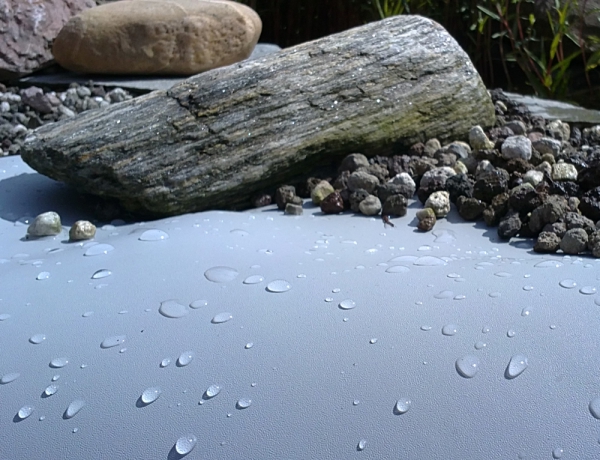 Teichfolie PVC Grau 1,5mm