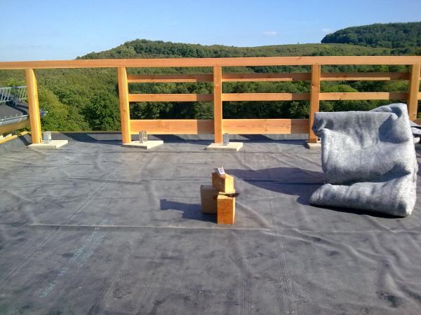 Leicht zu verlegen, EPDM Folie