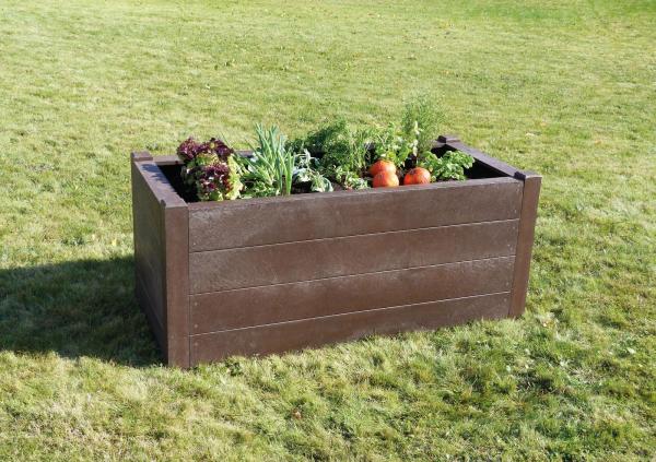Hochbeet Kunstoff Braun