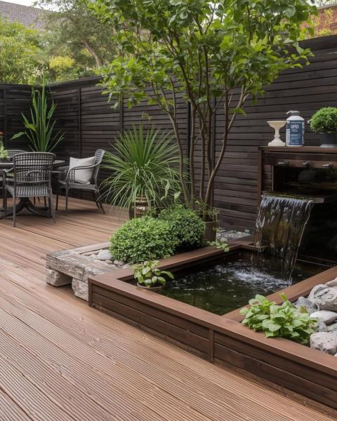 Terrassendielen Braun Haus