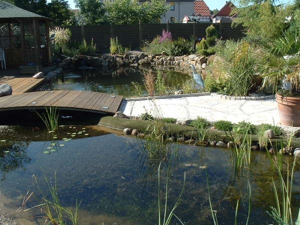 Ufermatte 0,5 x 10 m Pflanztasche 4er Böschungsmatte für Teichfolie Teich Ufer 