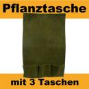 Pflanztasche 3 Taschen