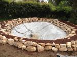 Teichfolie Sand 1,5mm  17 x 20 Meter